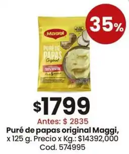 Coto Maggi Puré de papas original oferta