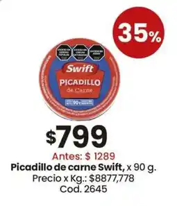 Coto Swift picadillo de carne oferta