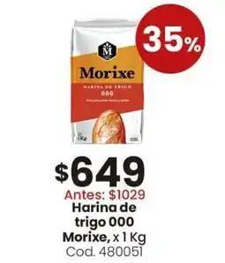 Coto Morixe harina de trigo 000 oferta