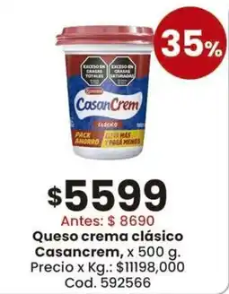 Coto Casancrem queso crema clásico oferta