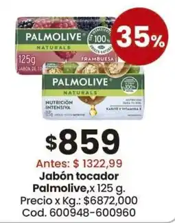 Coto Palmolive jabón tocador oferta