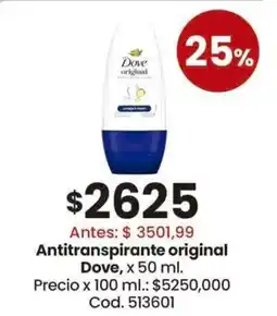 Coto Dove antitranspirante original oferta