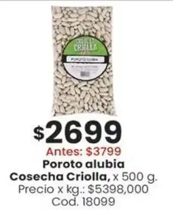 Coto Cosecha criolla poroto alubia oferta