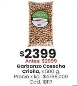 Coto Cosecha criolla garbanzo oferta