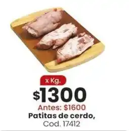 Coto Patitas de cerdo oferta