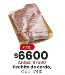 Coto Pechito de cerdo oferta