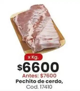 Coto Pechito de cerdo oferta