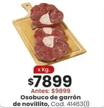 Coto Osobuco de garrón de novillito oferta