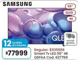 Coto Samsung smart tv led 55" 4k oferta
