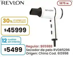 Coto Revlon secador de pelo RVDR5296 oferta