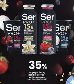 Coto Ser pro+ en yogur firme/ bebible oferta