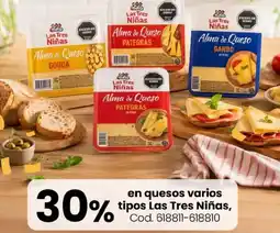 Coto Las tres niñas en quesos varios tipos oferta