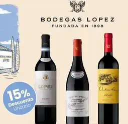 Changomas Bodegas lopez fundada en 1898 oferta