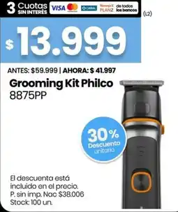 Changomas Philco grooming kit 8875PP oferta