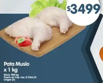 Supermercados Buenos Días Pata muslo oferta