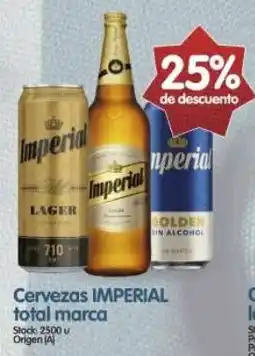 Supermercados Buenos Días Imperial cervezas total marca oferta