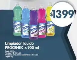 Supermercados Buenos Días Procenex limpiador líquido oferta