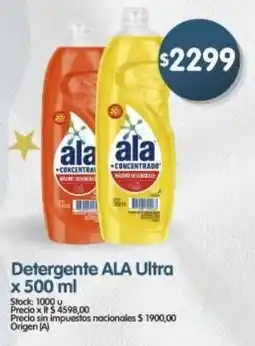 Supermercados Buenos Días Ala ultra detergente oferta