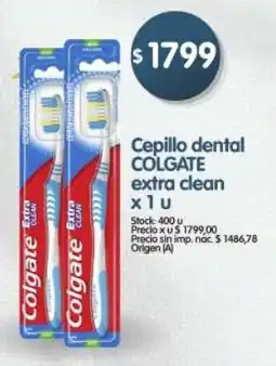 Supermercados Buenos Días Colgate cepillo dental extra clean oferta