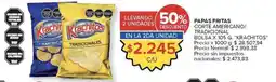 Carrefour Krachitos papas fritas corte americano/ tradicional bolsa oferta