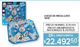 Carrefour Afa juego de mesa ludo oferta