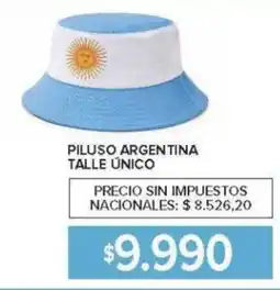 Carrefour Piluso argentina talle único oferta