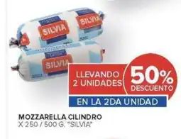 Carrefour Silva mozzarella cilindro oferta
