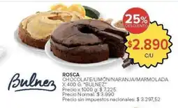Carrefour Bulnez chocolate/limon/naranja/marmolada oferta