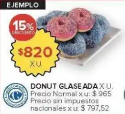 Carrefour Donut glase ada oferta