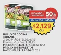 Carrefour Elegante rollo de cocina gigante oferta