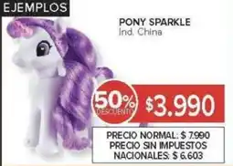 Carrefour Pony sparkle oferta