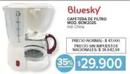 Carrefour Bluesky cafetera de filtro oferta