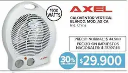 Carrefour Axel caloventor vertical blanco oferta