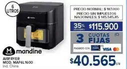 Carrefour Mandine airfryer oferta