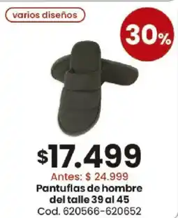 Coto Pantuflas de hombre oferta