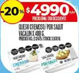 Supermercados DIA Cremoso/por salut queso vacalin oferta