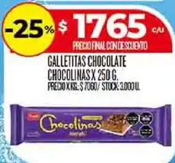 Supermercados DIA Chocolinas galletitas chocolate oferta