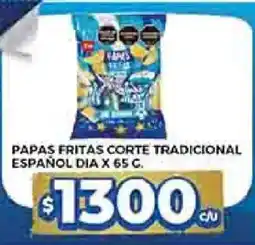 Supermercados DIA Dia papas fritas corte tradicional español oferta