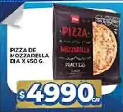Supermercados DIA Dia pizza de mozzarella oferta