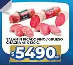 Supermercados DIA Chacra 43 salamin picado fino/grueso oferta