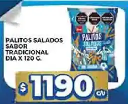 Supermercados DIA Dia palitos salados sabor tradicional oferta