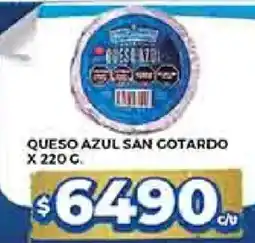 Supermercados DIA San cotardo queso azul oferta