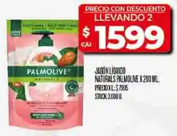 Supermercados DIA Palmolive jabón liquidd naturals oferta