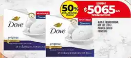 Supermercados DIA Dove jabón de tocador original oferta