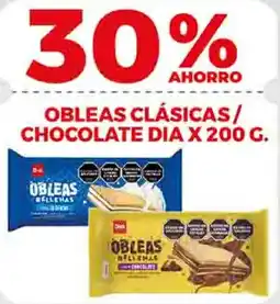 Supermercados DIA Dia obleas clásicas/ chocolate oferta