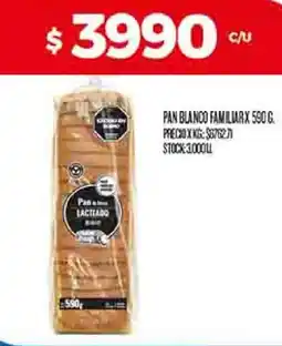 Supermercados DIA Familiar pan blanco oferta