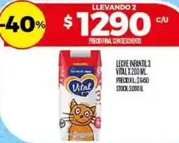 Supermercados DIA Vital leche infantil 3 oferta