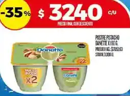 Supermercados DIA Danette postre pistacho oferta