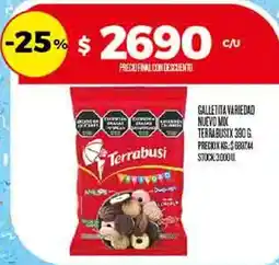 Supermercados DIA Terrabusi galletita variedad nuevo mix oferta