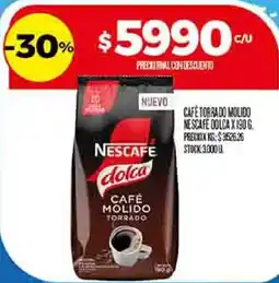 Supermercados DIA Nescafé dolca café torrado molido oferta